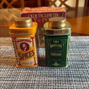 Vintage Salt & Pepper Shakers